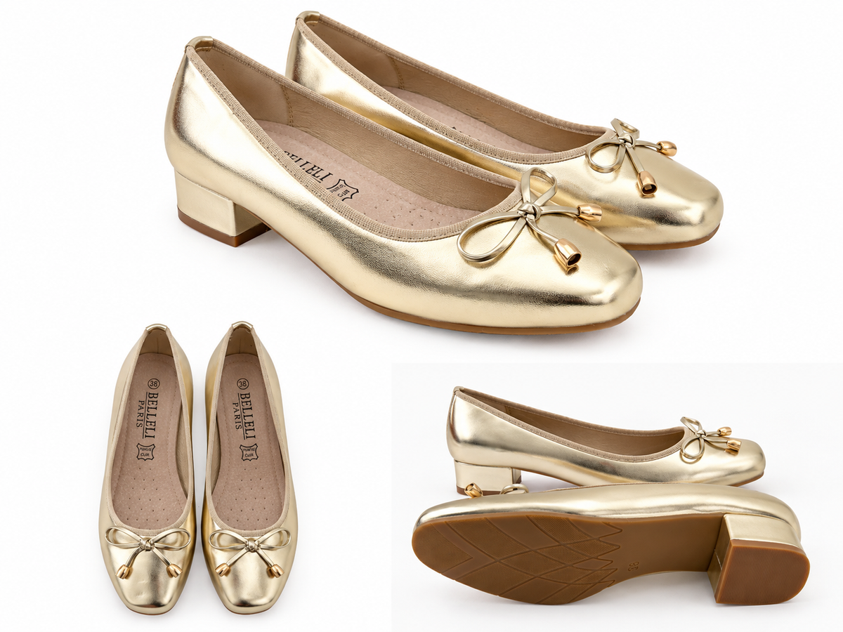 Ballerines à talons Chic 36 au 44