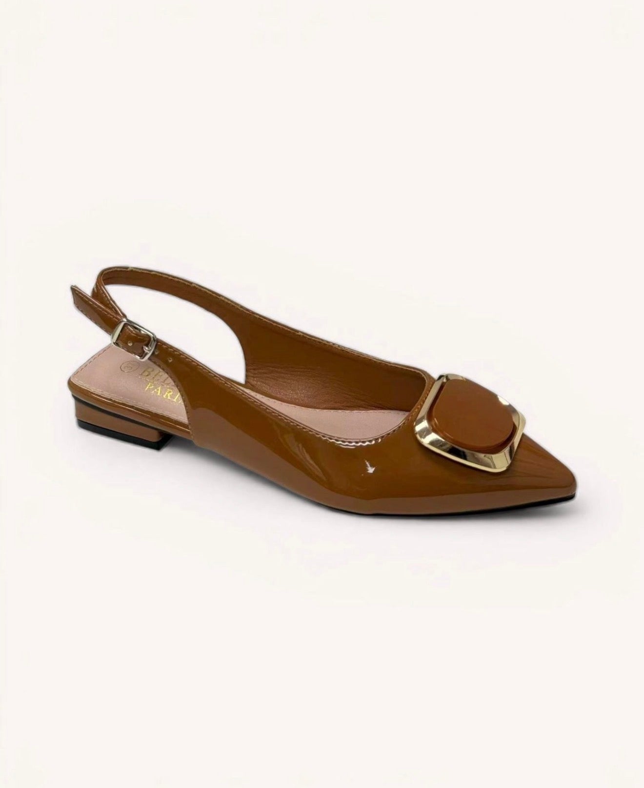 Ballerines Slingback vernies