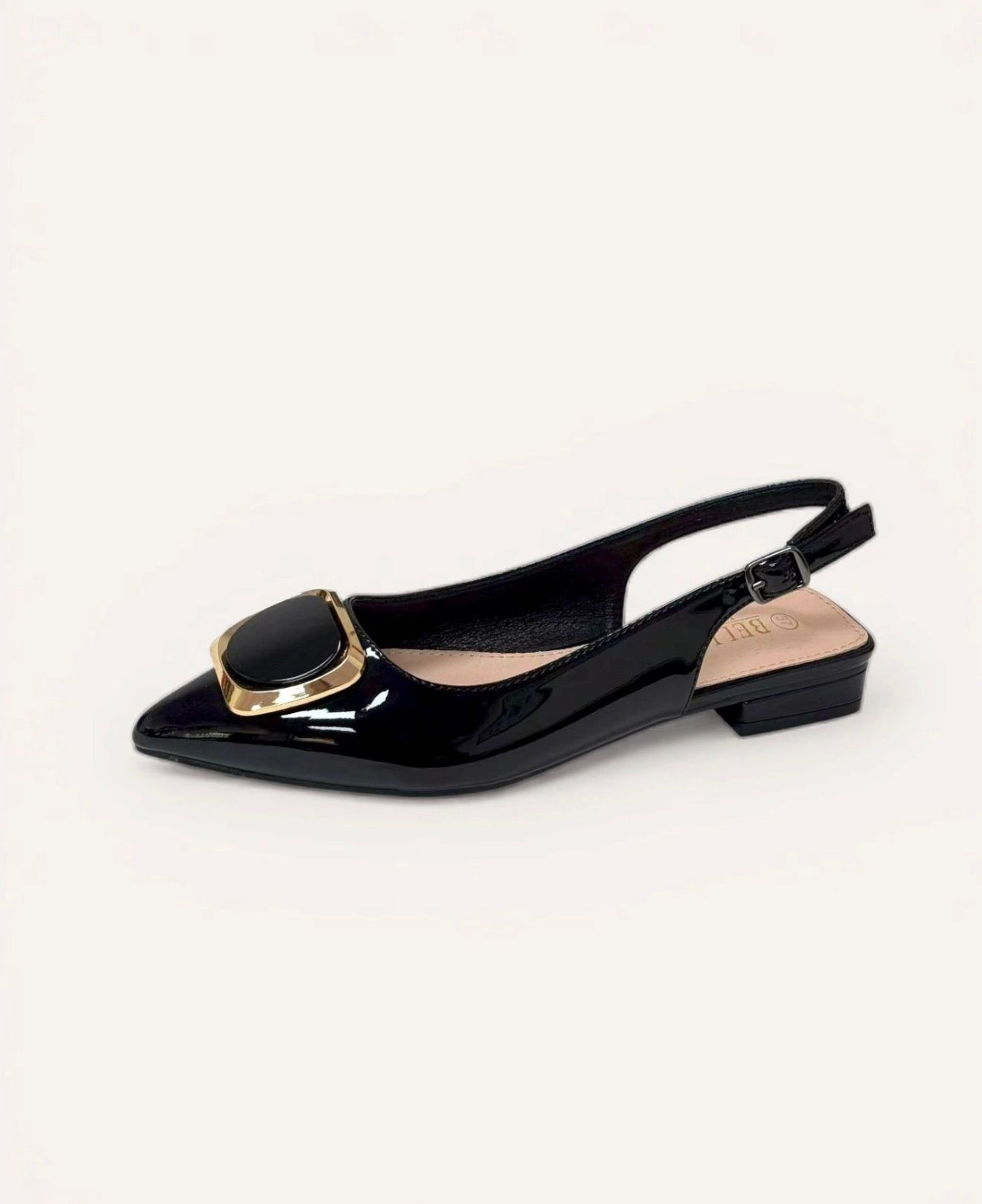 Ballerines Slingback vernies