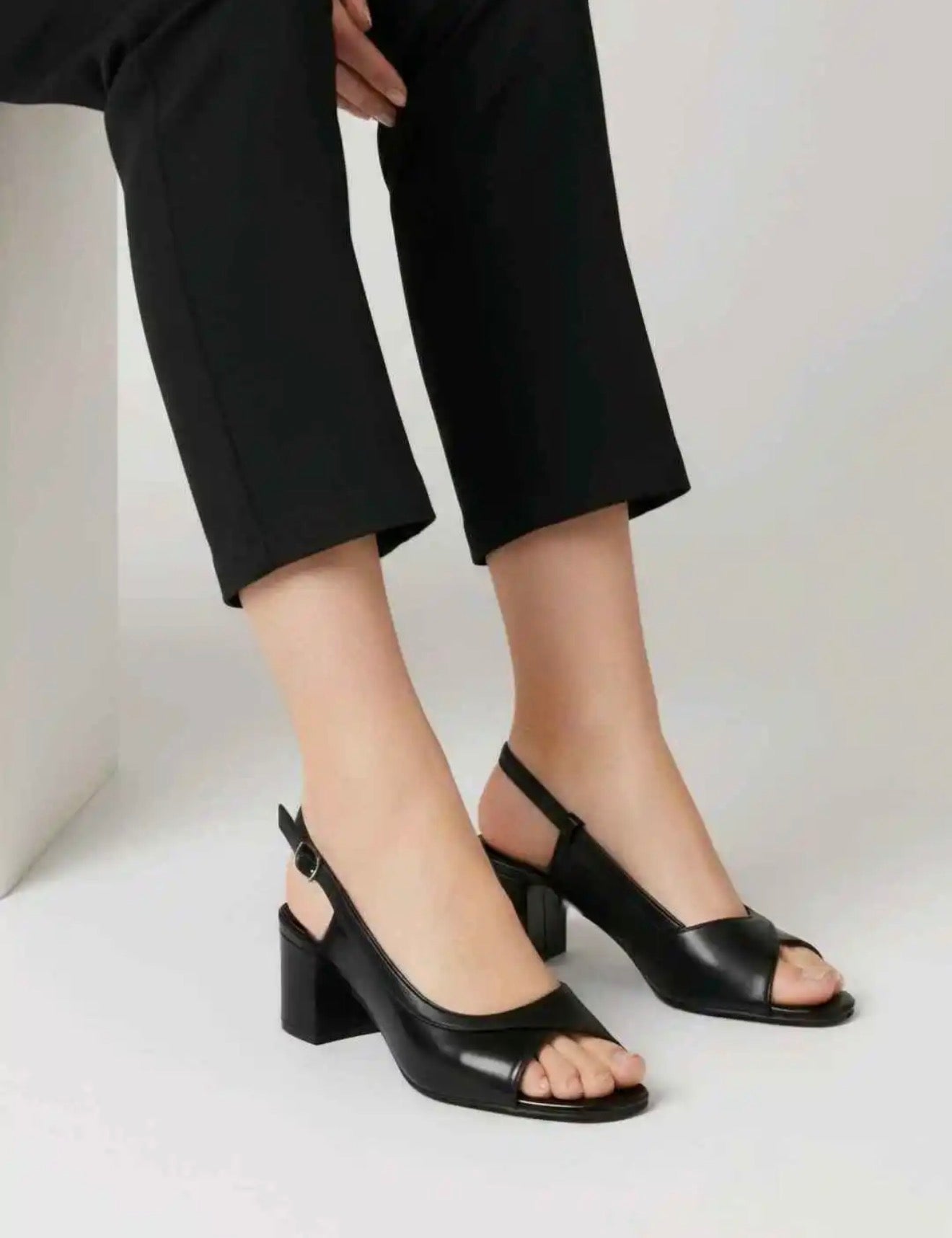Sandales Slingback chic femme