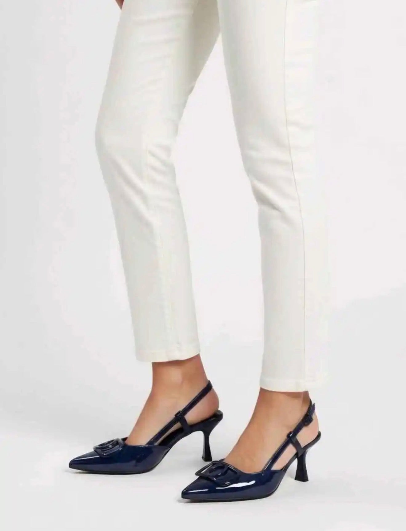 Escarpins Slingback Vernis-Élégance & Caractère