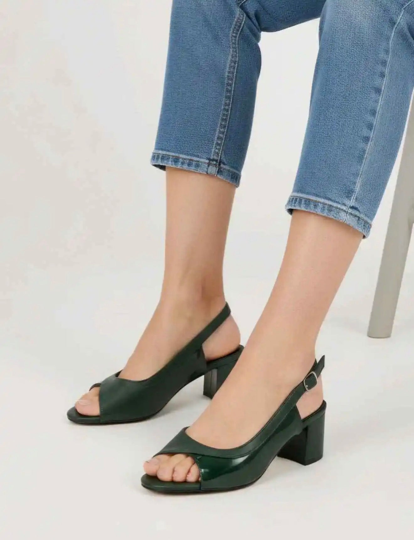 Sandales Slingback chic femme