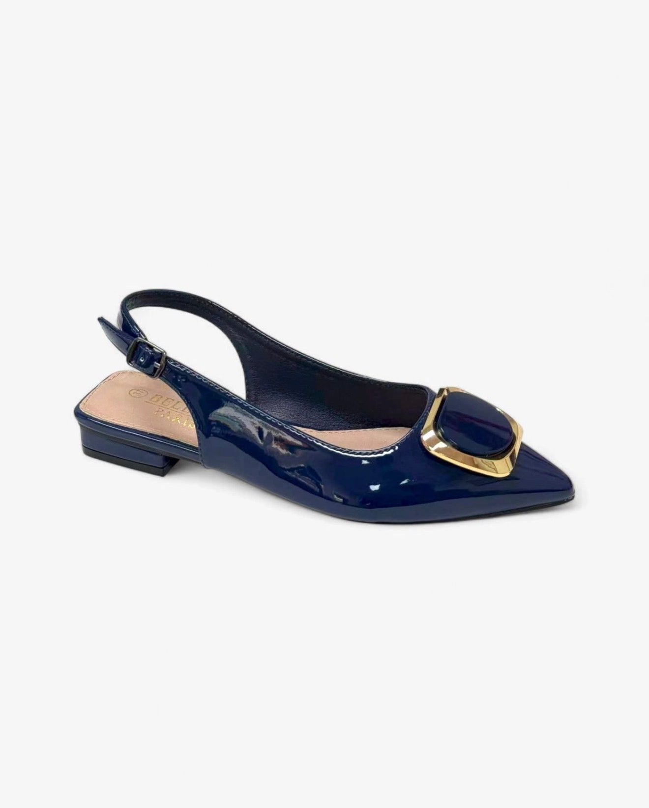 Ballerines Slingback vernies