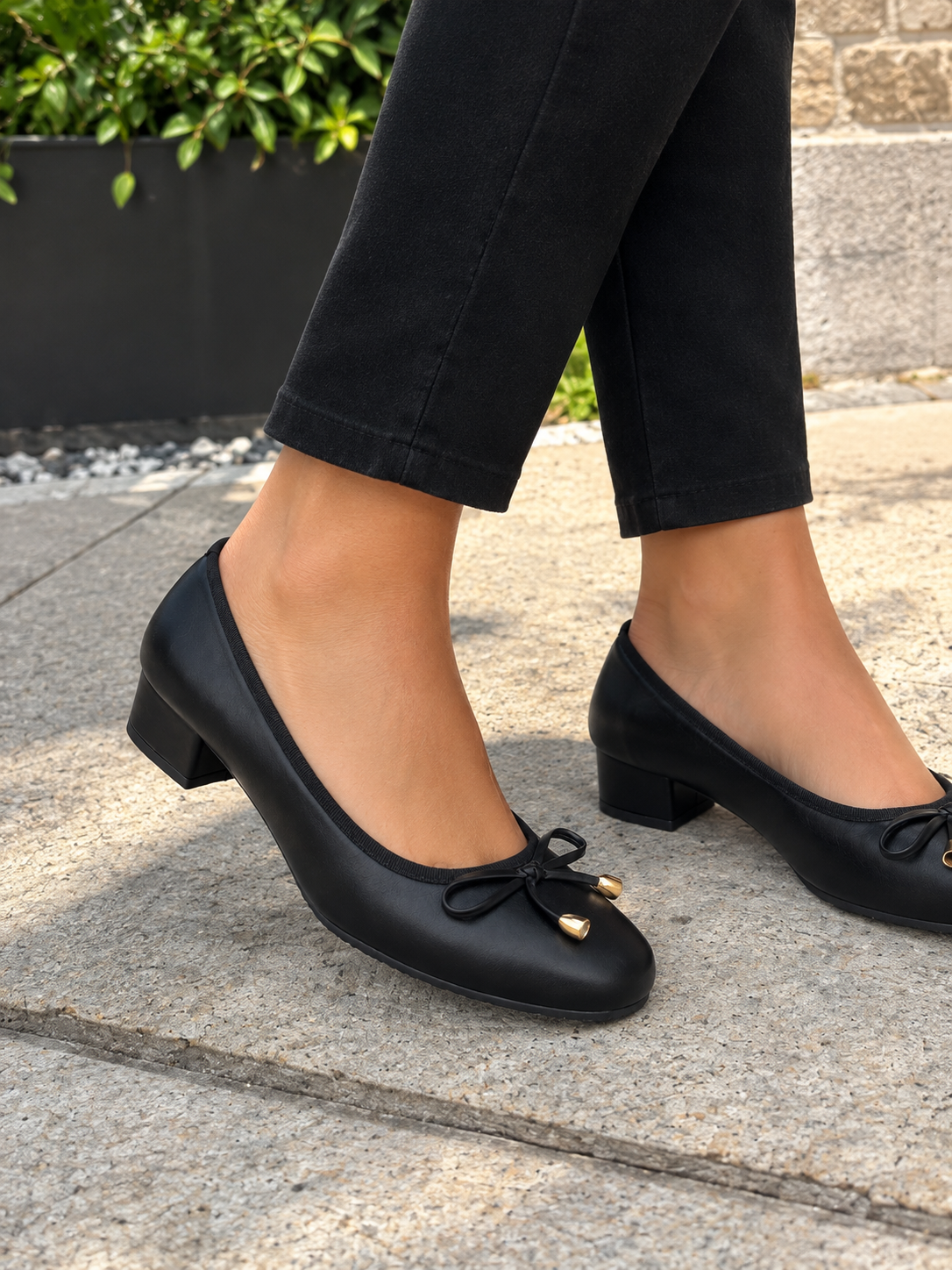Ballerines à talons Chic 36 au 44